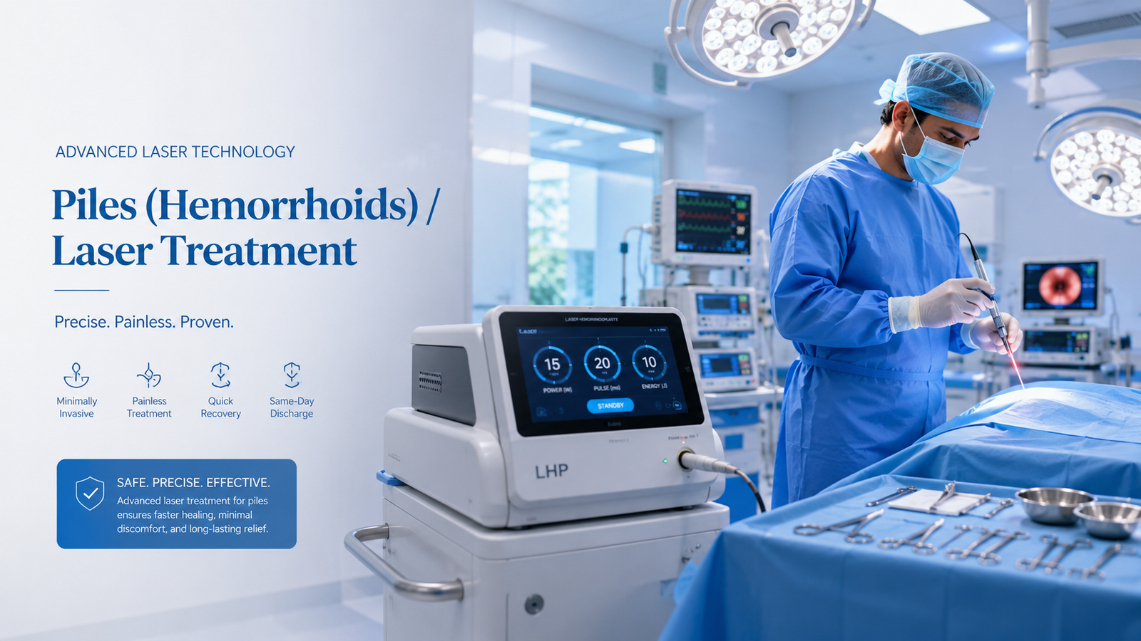 Piles (Hemorrhoids) Laser Treatment